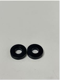 NYLON, UV SPACER .500 S .219 X .125 BLACK (2052)