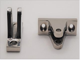 S.S STRAIGHT MOUNT, DRILLED (3078)