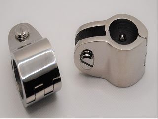 S.S 7/8" 1 BOLT HINGED JAW SLIDE (3092)