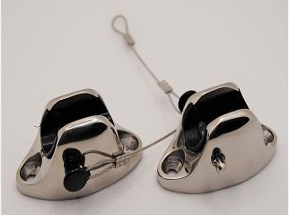 BNS DECKHINGE W/PIN & LANYARD (LARGE) (3121)
