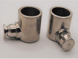 S.S ACCON CAP, (POST 90*) 7/8" (3136)