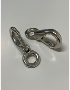 BRASS NICKEL, SNAP HOOKS #249 (2072)